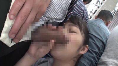Slutty Covers The Old Man Face In Saliva In The Train - upornia - Japan