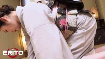 Erotic Japanese Wife Demands Her Husband Tie Her Hands & Takes Creampie in Her Ass - sexu.com - Japan