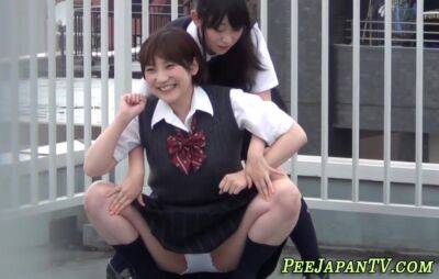 Japanese Students Trickling Piss - Fetish - xtits.com - Japan